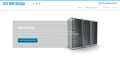Desktop Screenshot of djswebdesign.com
